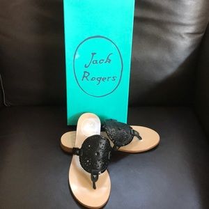 Black Jack Rogers size 5 sandals